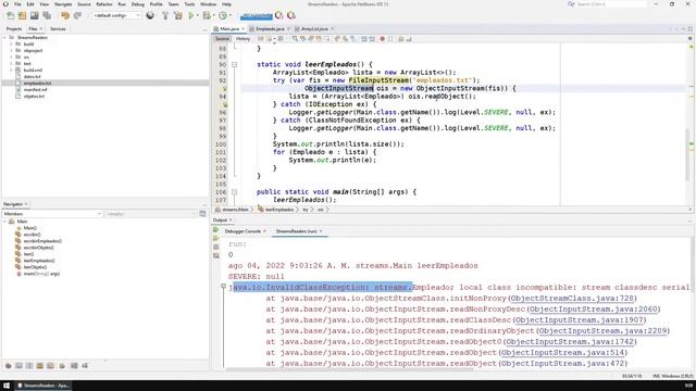 Los peligros de seguridad de la interfaz Serializable – Curso de Java IO смотреть онлайн