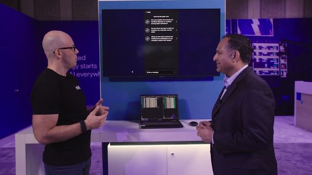 Intel at CES 2024: Conversational AI Running on Intel Core Ultra | Talking Tech | Intel Technology смотреть онлайн