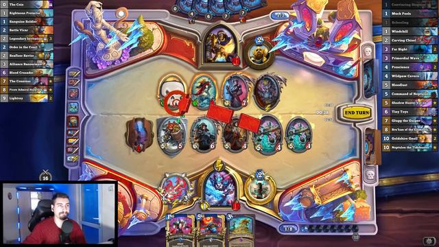 Big Evolve Shaman Is Back On Top To Get Legend In February At March of the Lich King | Hearthstone смотреть онлайн