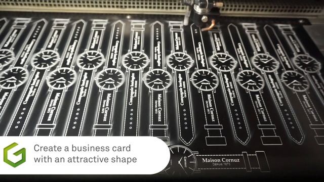 How to engrave business cards with a laser engraving machine? смотреть онлайн