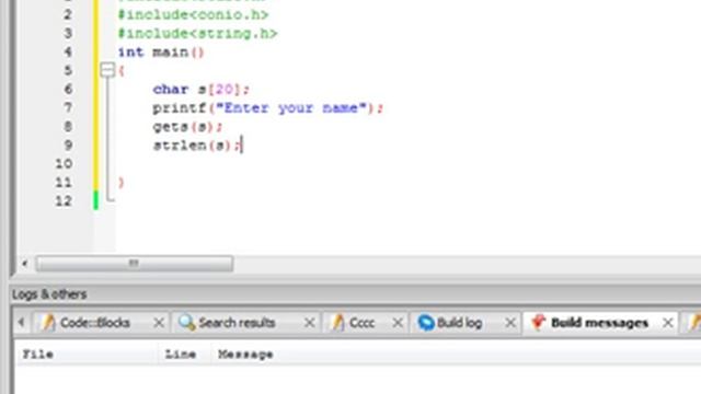 Program to calculate length of string using strlen function in C смотреть онлайн