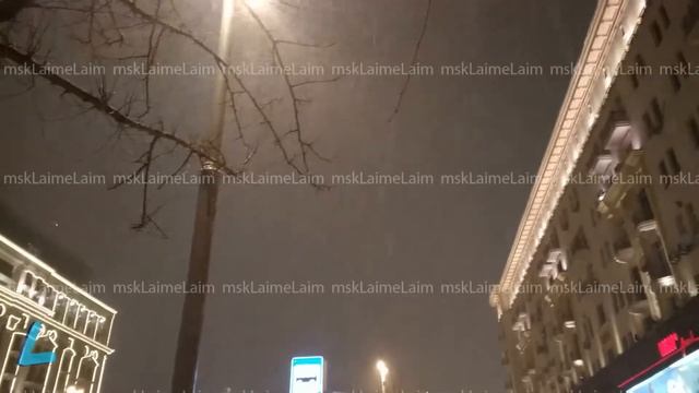 Сильный снегопад 27 ноября в Москве смотреть онлайн