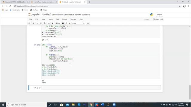 [OnlineSession] SM20 104628 DST Class#07, Session#02 Python Linked List смотреть онлайн