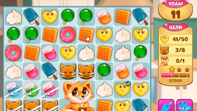 День Благодарения 14 уровень [Долина Сладостей бонусный мир] - Thanksgiving Level 14 смотреть онлайн