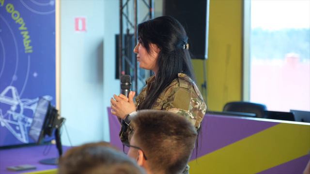 Бадия Валиева – участник СВО и участник форума «Каспий» смотреть онлайн