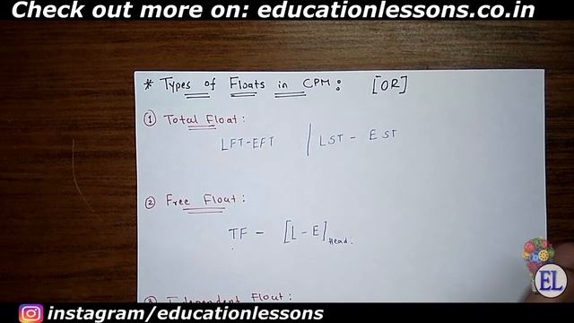 How to calculate Float in CPM (Critical Path Method)? | Types of Float | Operation Research (OR) смотреть онлайн