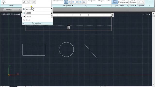 C00805 Multi Line Text AutoCAD 2014 Tutorial смотреть онлайн
