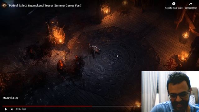 REACT DOS TEASERS DE PATH OF EXILE 2 (MUITA SKILL, SUSPEITO!) смотреть онлайн