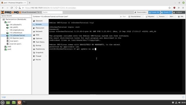 [TUT] Proxmox - Docker im LXC [4K | DE] смотреть онлайн