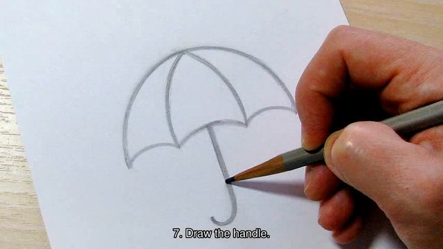 Draw a Cute Pink Umbrella - DIY Crafts - Guidecentral смотреть онлайн