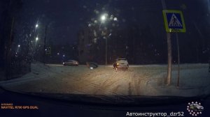 Вождение по городу / Первый день в метель