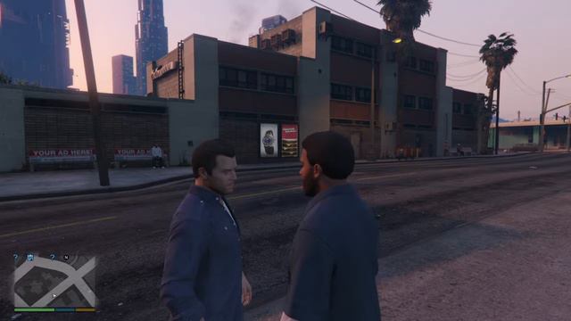 GTA V | What Happens When Michael and Trevor Meet After Franklin Steals Jimmy's Car? смотреть онлайн