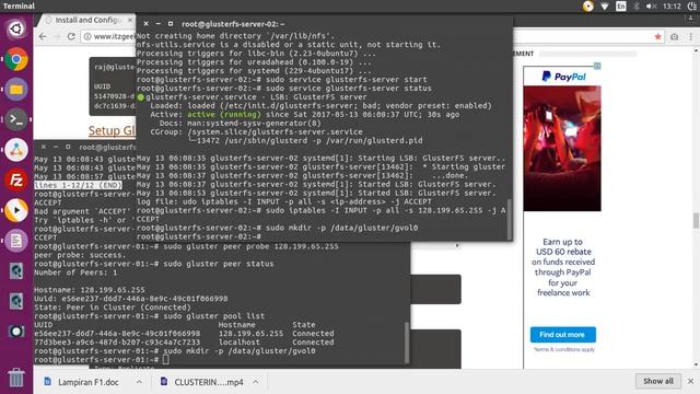GlusterFS (MySQL Cluster) Pada Ubuntu Server 16.04 смотреть онлайн