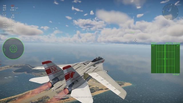 How to Use F-14 Radar | War Thunder Dev Server смотреть онлайн