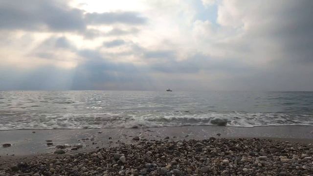 Релакс видео - шум моря, шум волны, Турция смотреть онлайн