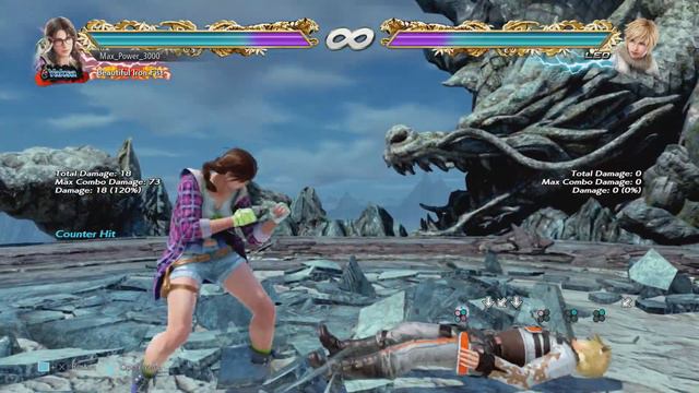 Tekken 7 Julia lesson - launchers and combos смотреть онлайн