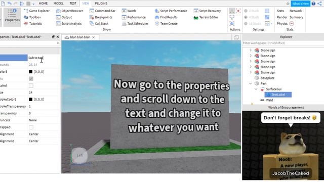 How to make a sign in roblox studio 2020 смотреть онлайн