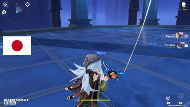 Razor Voice in 4 Different Languages (Skills & Attack) | Genshin Impact Razor смотреть онлайн