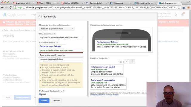 Curso gratuito SEO/SEM julio 2014 SEM (2/2) смотреть онлайн