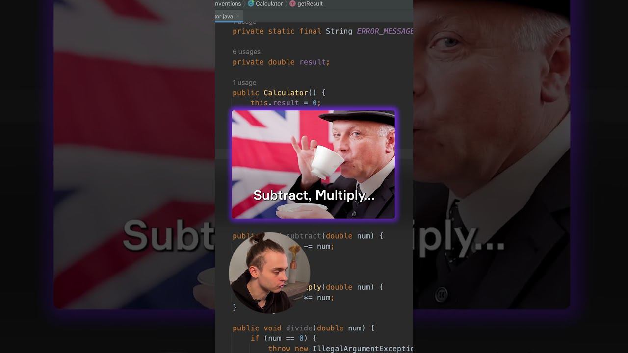 Как писать чистый код #shorts смотреть онлайн