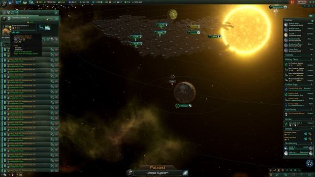 Stellaris - Outliner - Rally Points, Armies, Sectors and Terraforming смотреть онлайн
