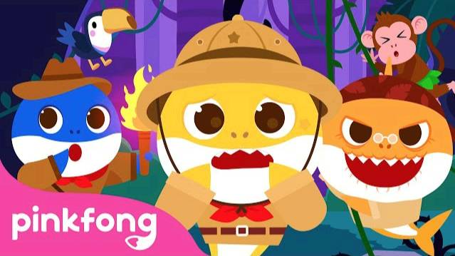 Baby Shark (Jungle Adventure Ver.) | Nursery Rhymes | Pinkfong Songs For Kids  @BabyShark