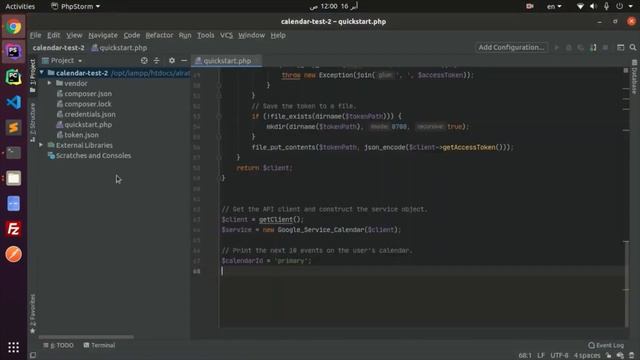 How to implement Google Calendar Api with Google Meet || PHP & Laravel смотреть онлайн