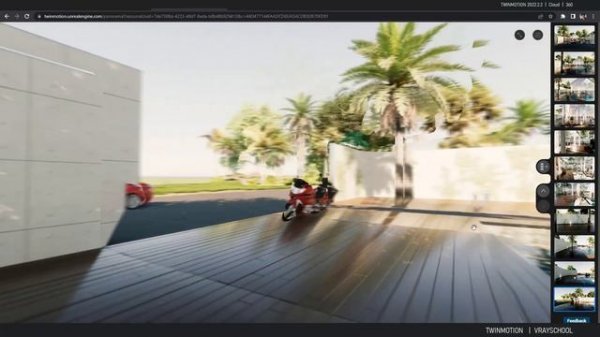 Twinmotion Cloud | 360 Presentation | Online Streaming