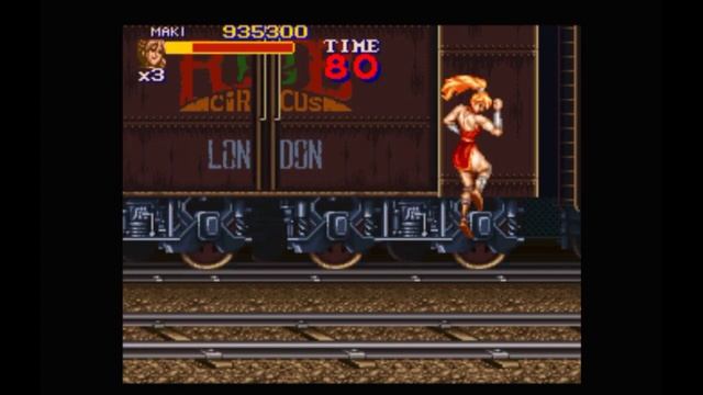 Super Nintendo (Snes) 16-bit Final Fight 2 Round 4
