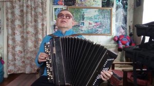 Разбор песни « Маленькая деревенька» на баяне.