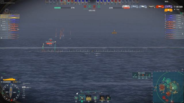 AIRCRAFT CARRIER?? Kearsarge 4 Kills & 238k Damage | World of Warships Gameplay смотреть онлайн