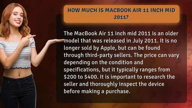 How much is MacBook air 11 inch mid 2011? смотреть онлайн