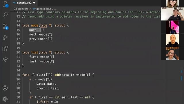 Generics Draft Proposal Review / Bill Kennedy @ GDG Berlin Golang: 08/2020 Meetup Online смотреть онлайн