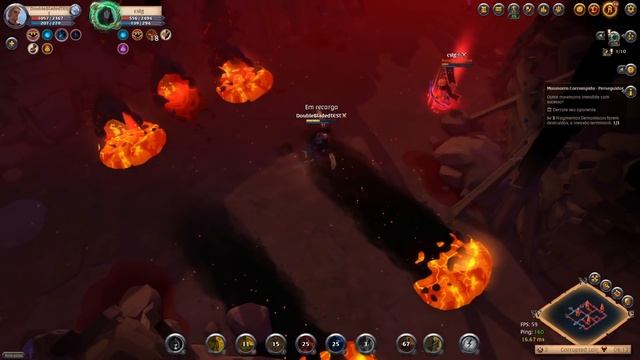 Testing a BUILD 0 SPEC in PVP | Double Bladed Staff Albion Online смотреть онлайн