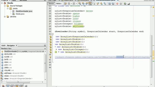 Mr Joyce - Downloading Historical Stock Quotes from Yahoo Finance in Java - ICTP12 смотреть онлайн