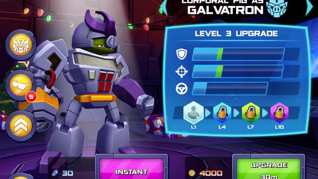 Angry birds transformers. Galvatron unlocked смотреть онлайн