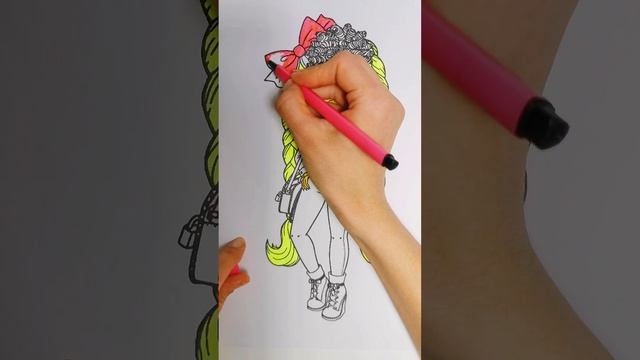 Кукла Лол OMG раскраска. LOL surprise #куклалол смотреть онлайн