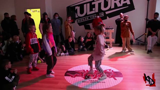 KULTURA BATTLE|HIP-HOP KIDS 1/4| Мелкая vs Малая смотреть онлайн