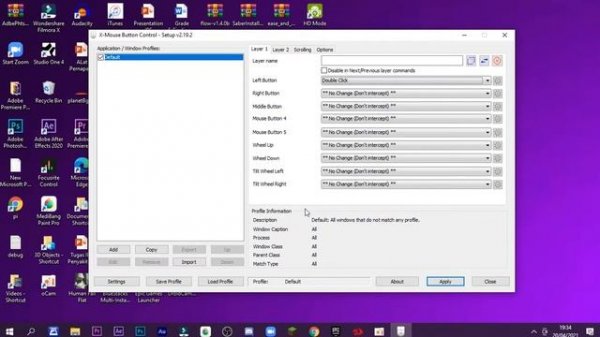 How to double click on any mouse