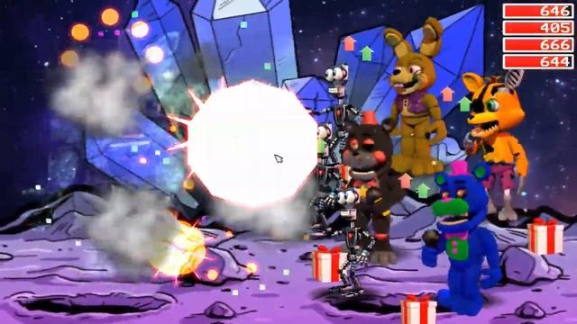 Franken Foxy & Lolzhax in FNaF World! I Freddy In Space 2 (Mod) смотреть онлайн