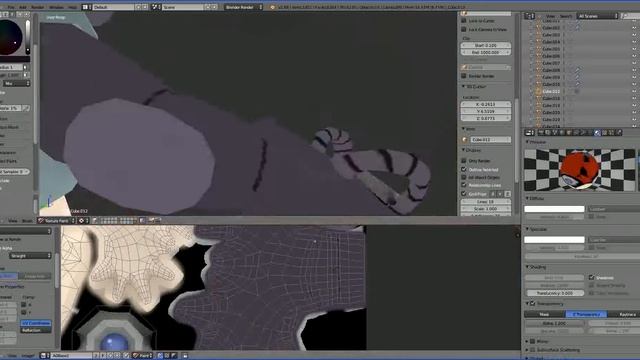 YogsCart Zoey Model Part 3 - Texture Paint смотреть онлайн