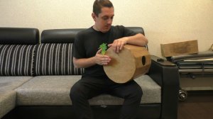 Кавказский барабан из фанеры!