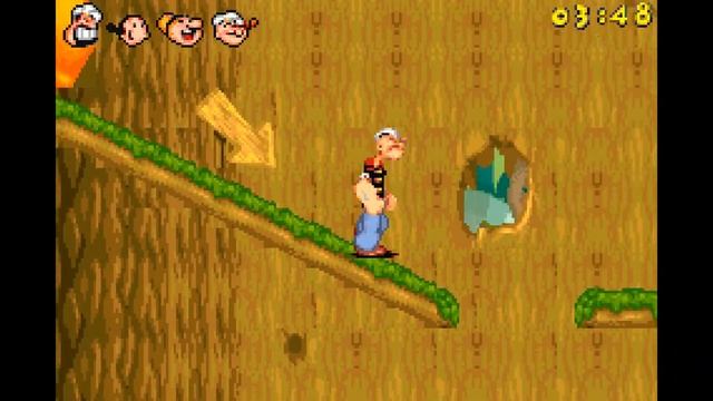 Popeye: Rush for Spinach GBA - C&M Playthrough смотреть онлайн
