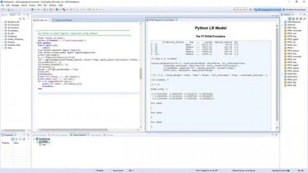 Use Python in WPS programs and workflows