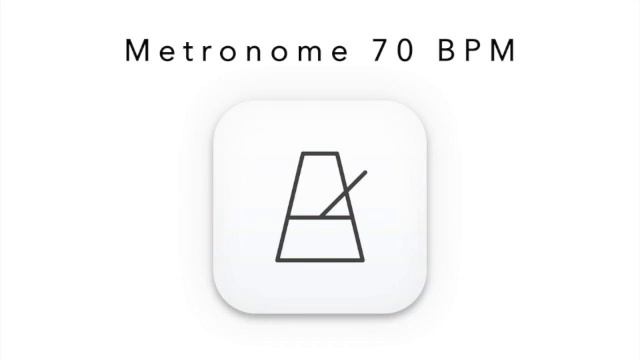 70 BPM 🛎 METRONOME 🎵🎷-MINIMALIST METRONOME смотреть онлайн