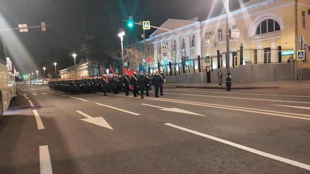 АГЗ МЧС после репетиции Парада Победы смотреть онлайн