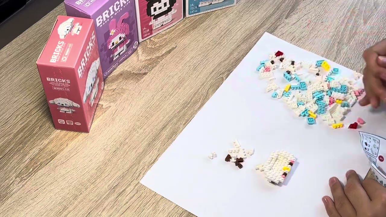 СОБИРАЮ ЛЕГО Hello Kitty⬛