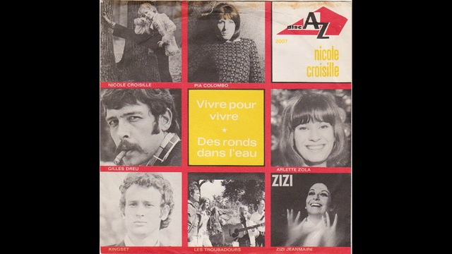 Nicole Croisille - Des Ronds dans l'Eau - 1968 смотреть онлайн