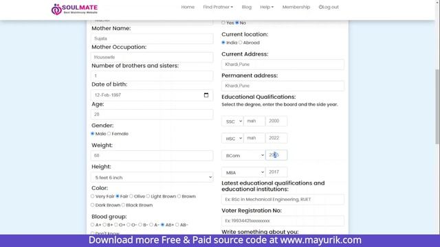 Matrimonial website source code in php free download | Matrimonial website source code смотреть онлайн
