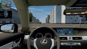Lexus GS350 F-Sport - City Car Driving 1.5.9 (Logitech G27)